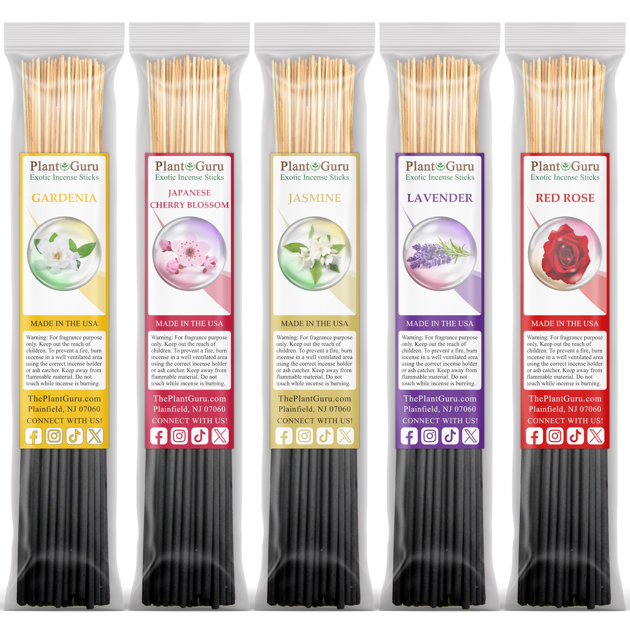Amazon.com: Floral Incense Sticks Variety Set Bulk 500 Pack